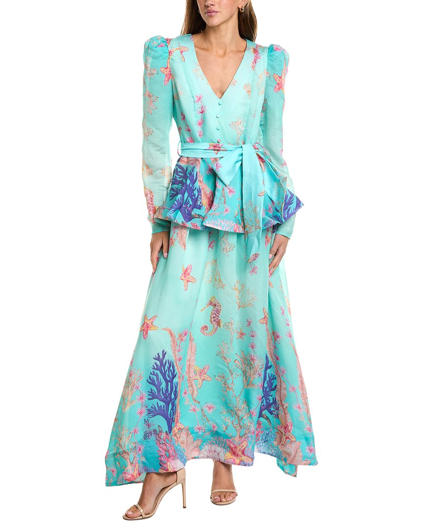 Elliatt Coral Long Sleeve Dress