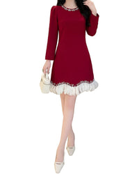 Brc By Burryco Solid Mini Dress
