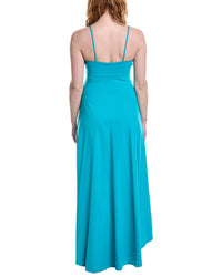 Susana Monaco Sweetheart String High-Low Maxi Dress