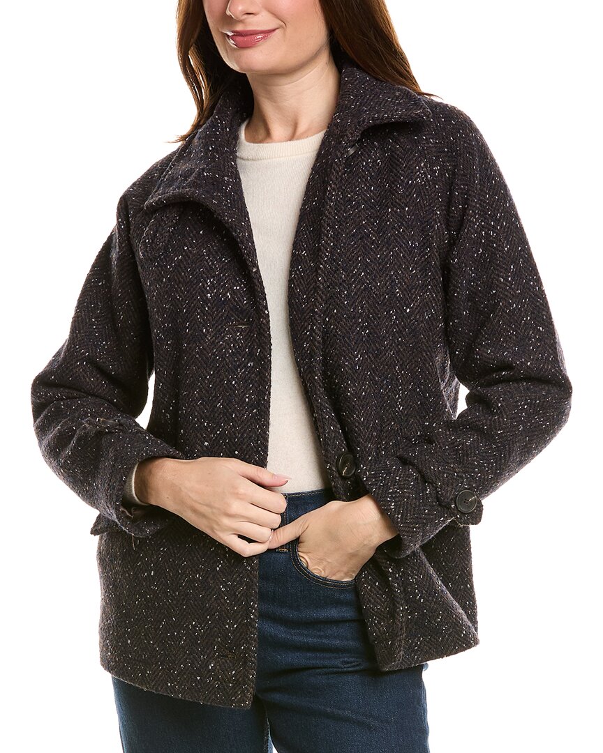 Sam Edelman Tweed Wool-Blend Jacket