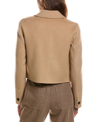 Theory Clean Flap Wool & Cashmere-Blend Jacket