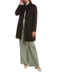Theory Wool & Cashmere-Blend Car Coat