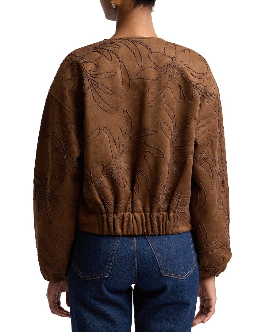 Bagatelle Jewel Neck Bomber Jacket