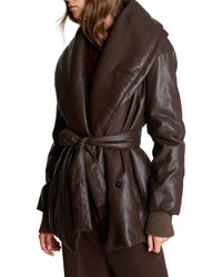 Kenneth Cole Shawl Collar Coat
