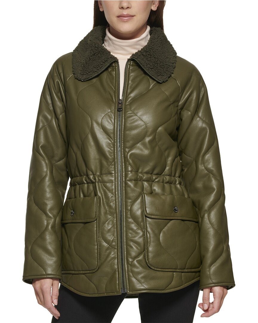 Kenneth Cole Onion Quilted Coat