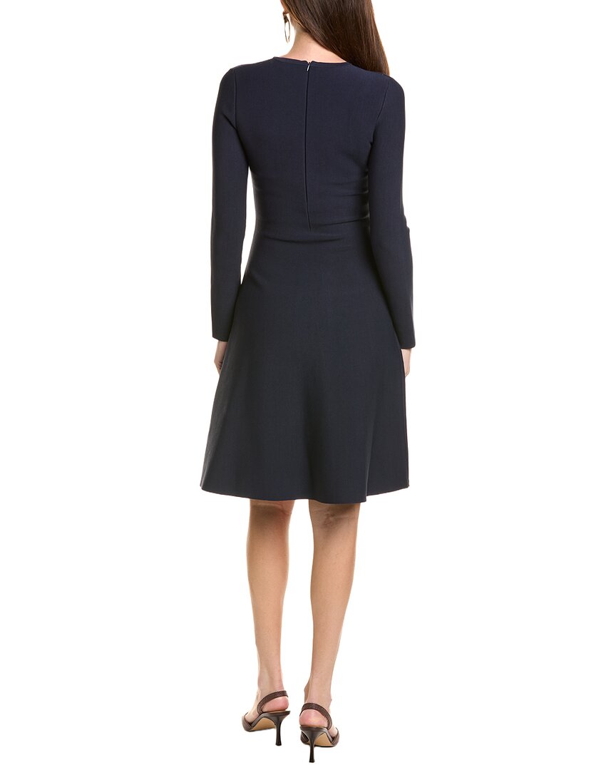 Lela Rose Floral Jacquard Knit Penelope Sweaterdress