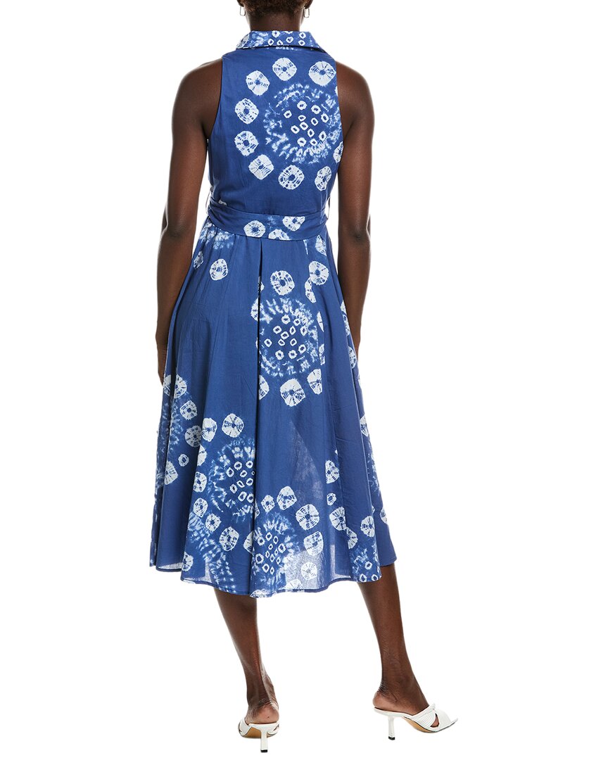 Garrie B Tie-Dye Mid Dress