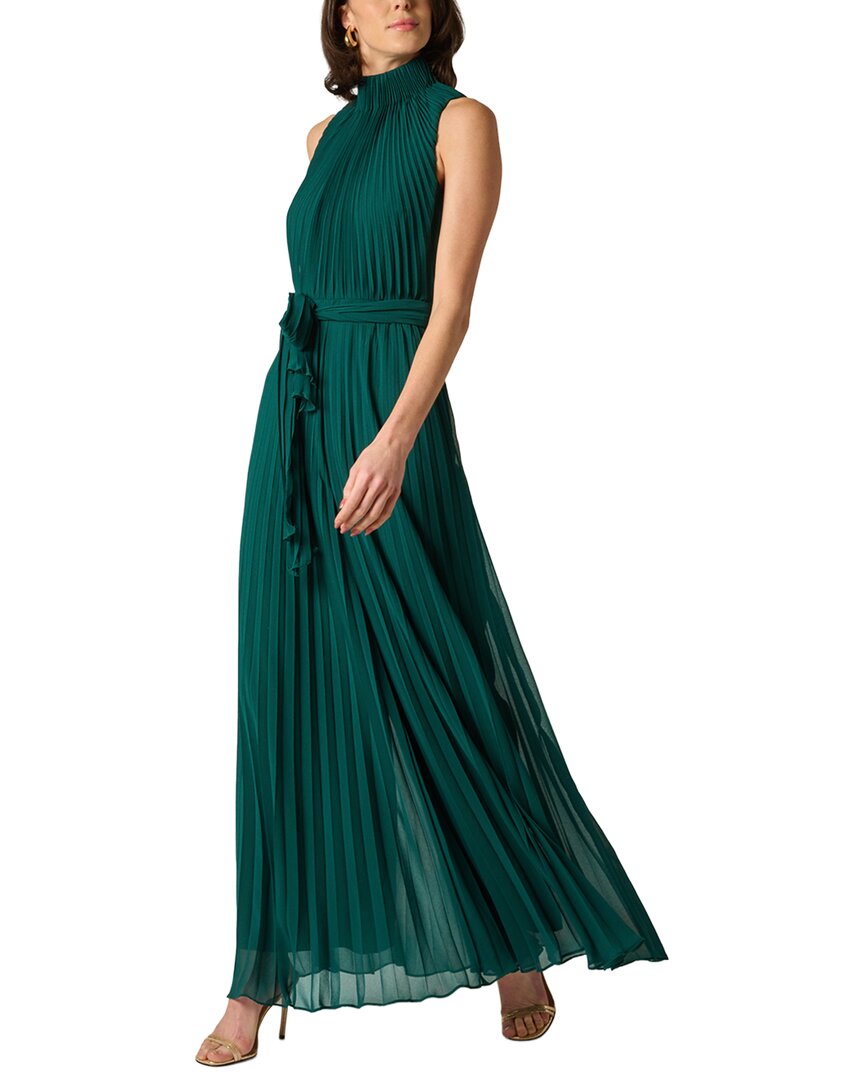 Aidan Mattox Aidan Mattox Pleated Georgette Jumpsuit