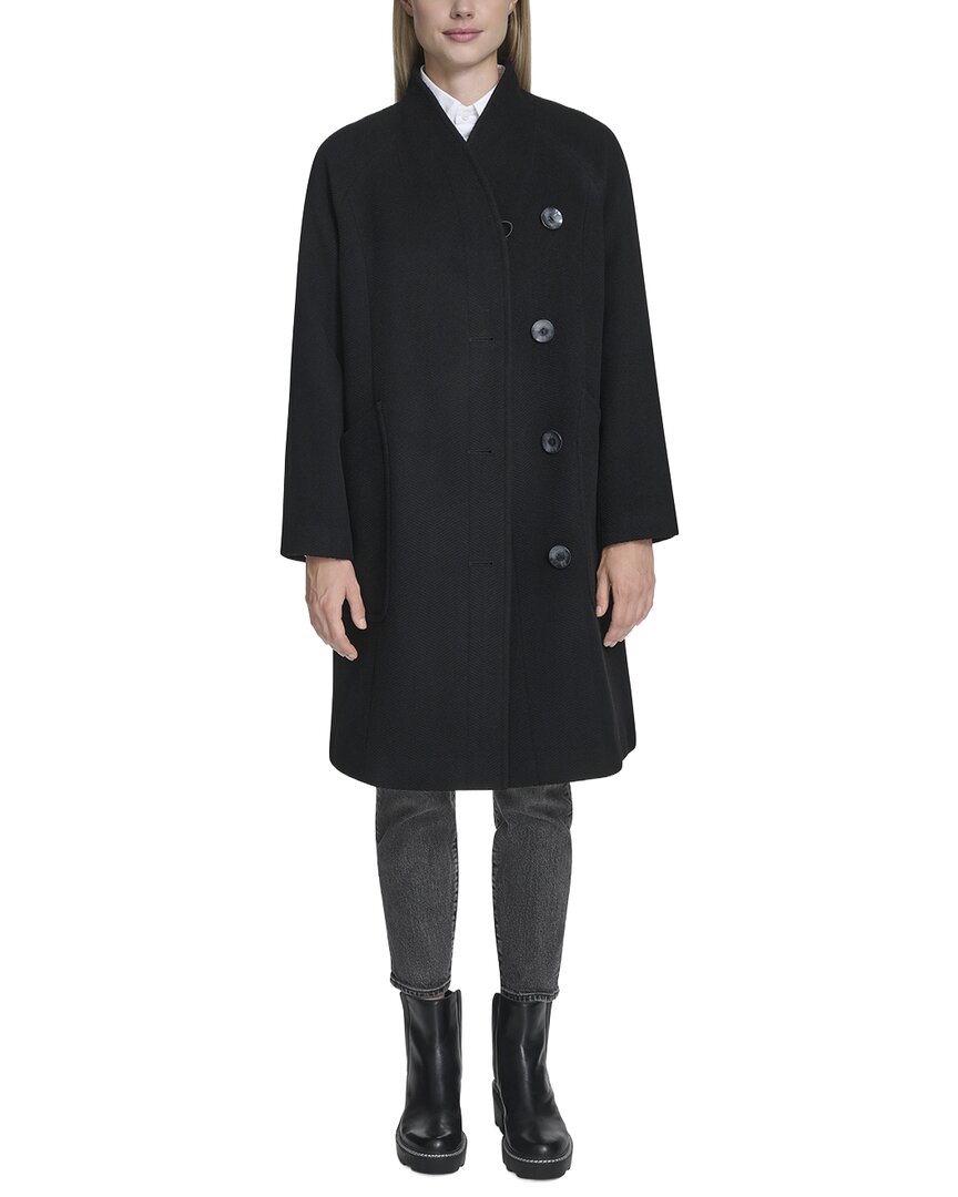 Cole Haan Cole Haan Chevron Wool Coat