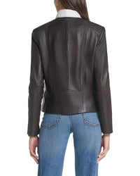 Cole Haan Quilted Leather Jacket