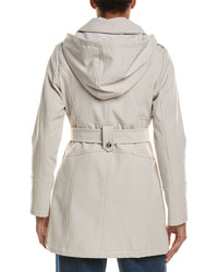 Kensie Double Breasted Softshell Jacket