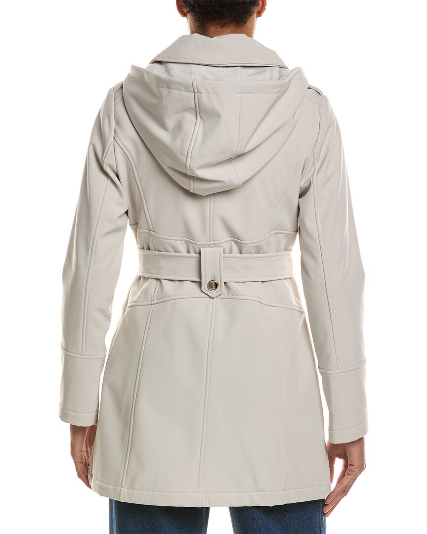 Kensie Double Breasted Softshell Jacket