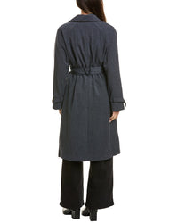 Via Spiga Gabardine Trench Coat