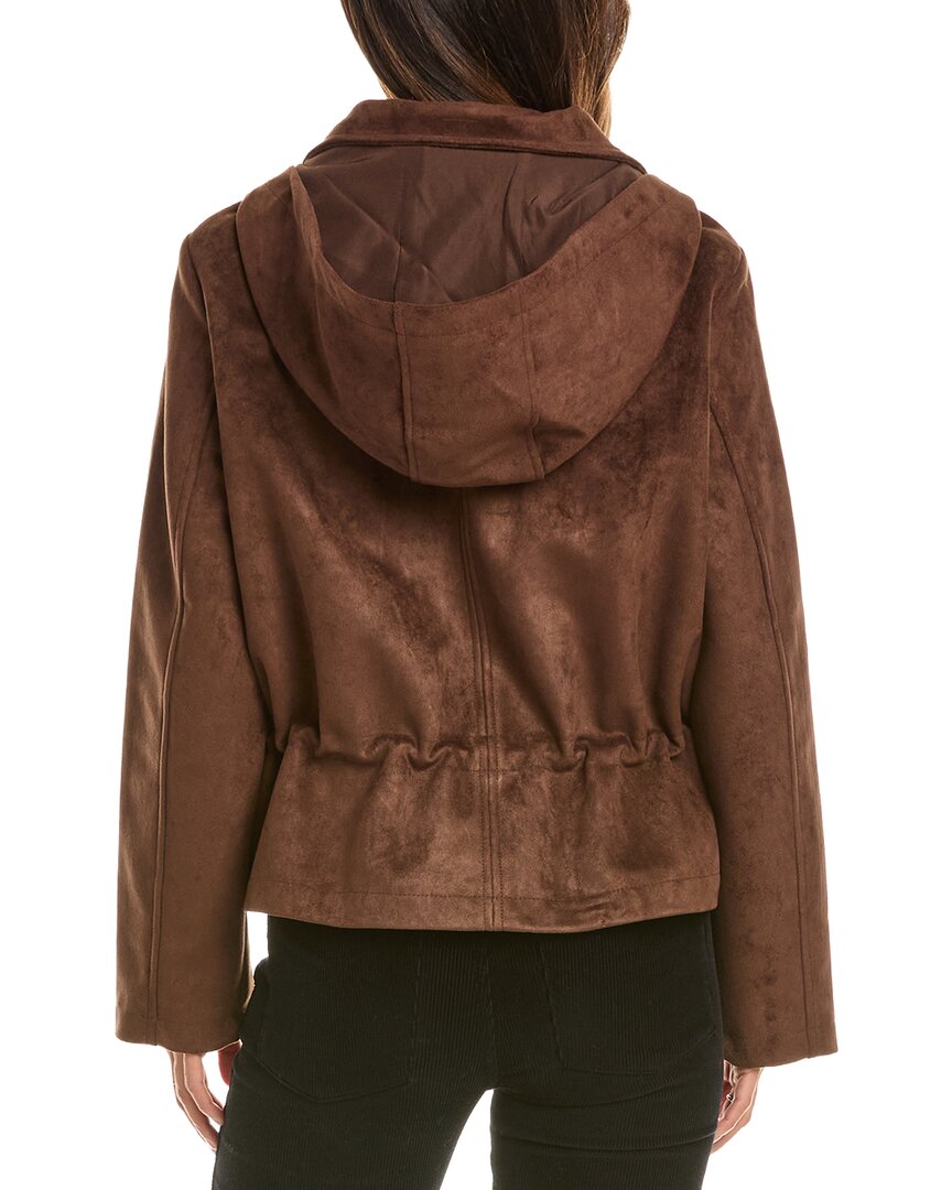 Tahari Tahari Ruby Faux Suede Jacket