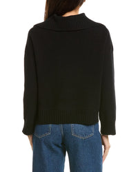 THE CASHMERE PROJECT The Cashmere Project Sailor Collar Cashmere Pullover