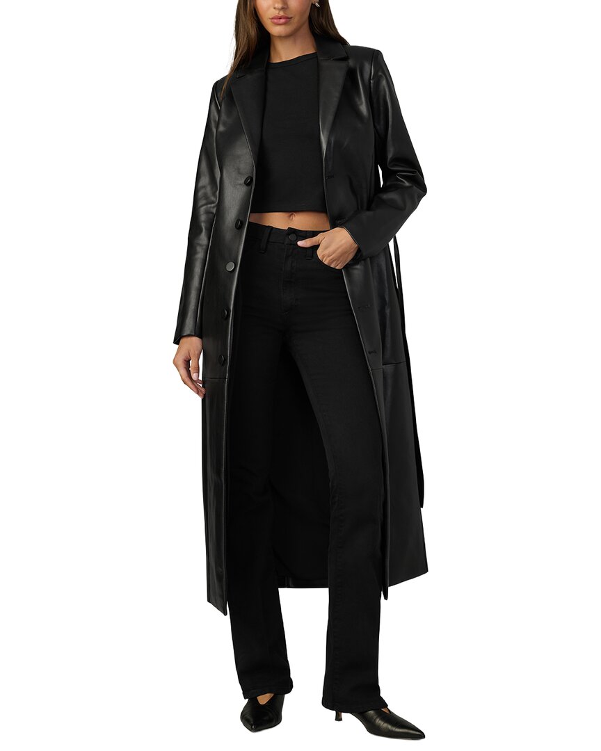 Joe's Jeans The Vegan Leather Long Coat