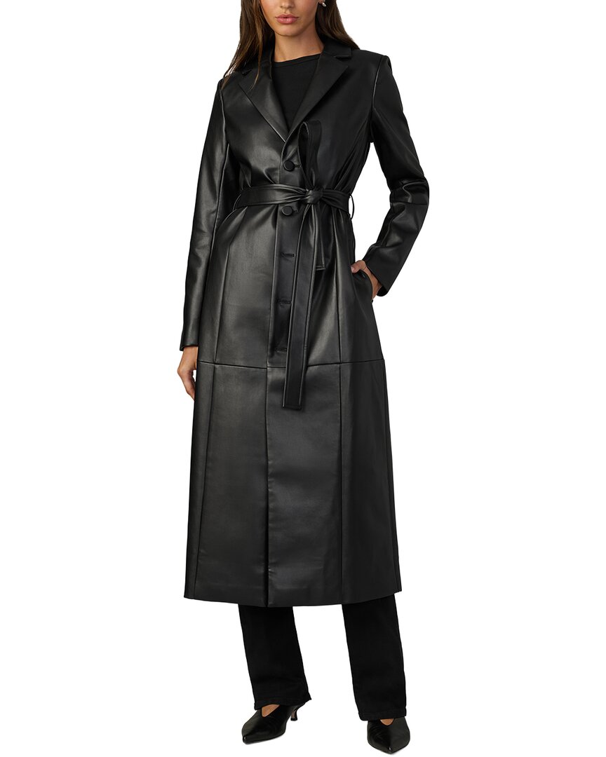 Joe's Jeans The Vegan Leather Long Coat
