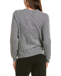 Incashmere Basic Crewneck 100% Cashmere Cardigan
