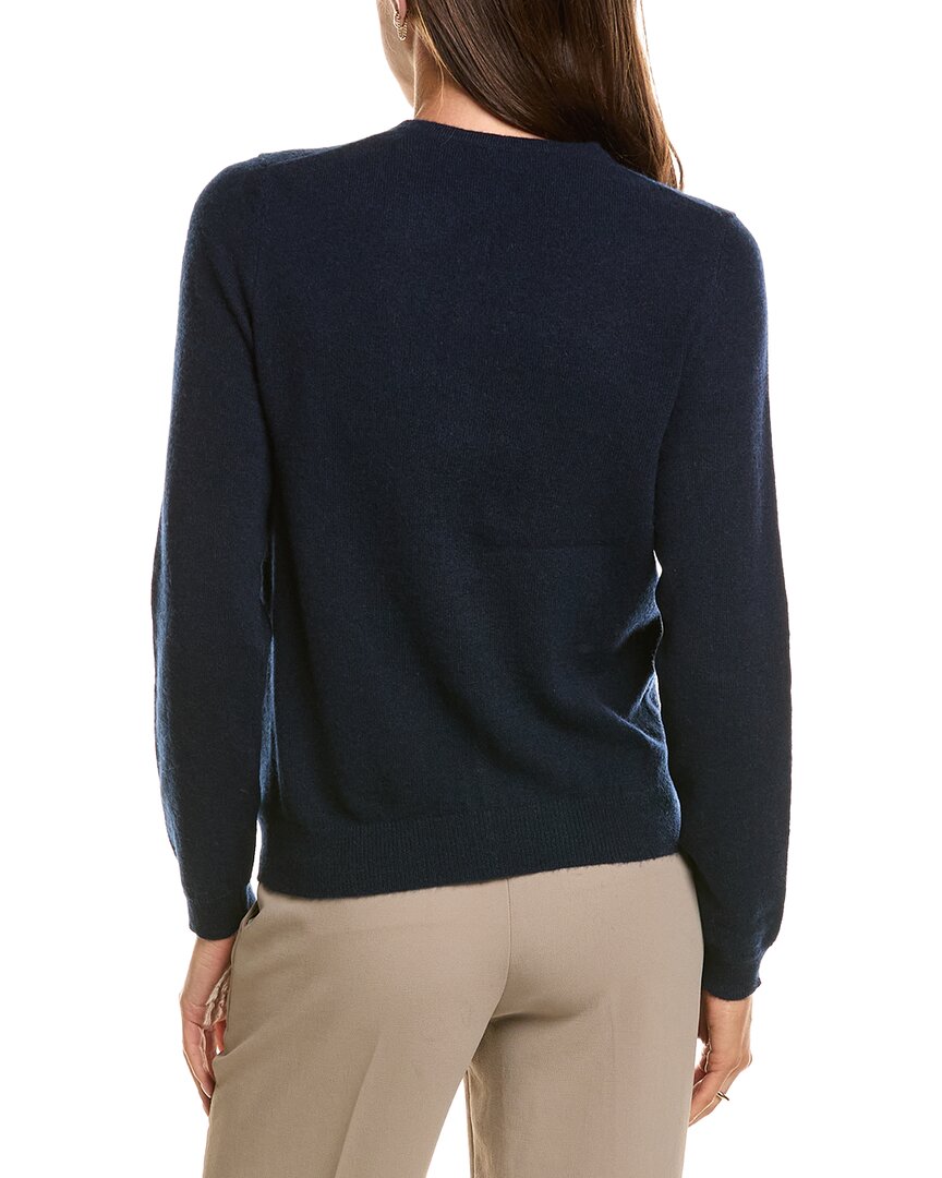 Incashmere Basic Crewneck 100% Cashmere Cardigan
