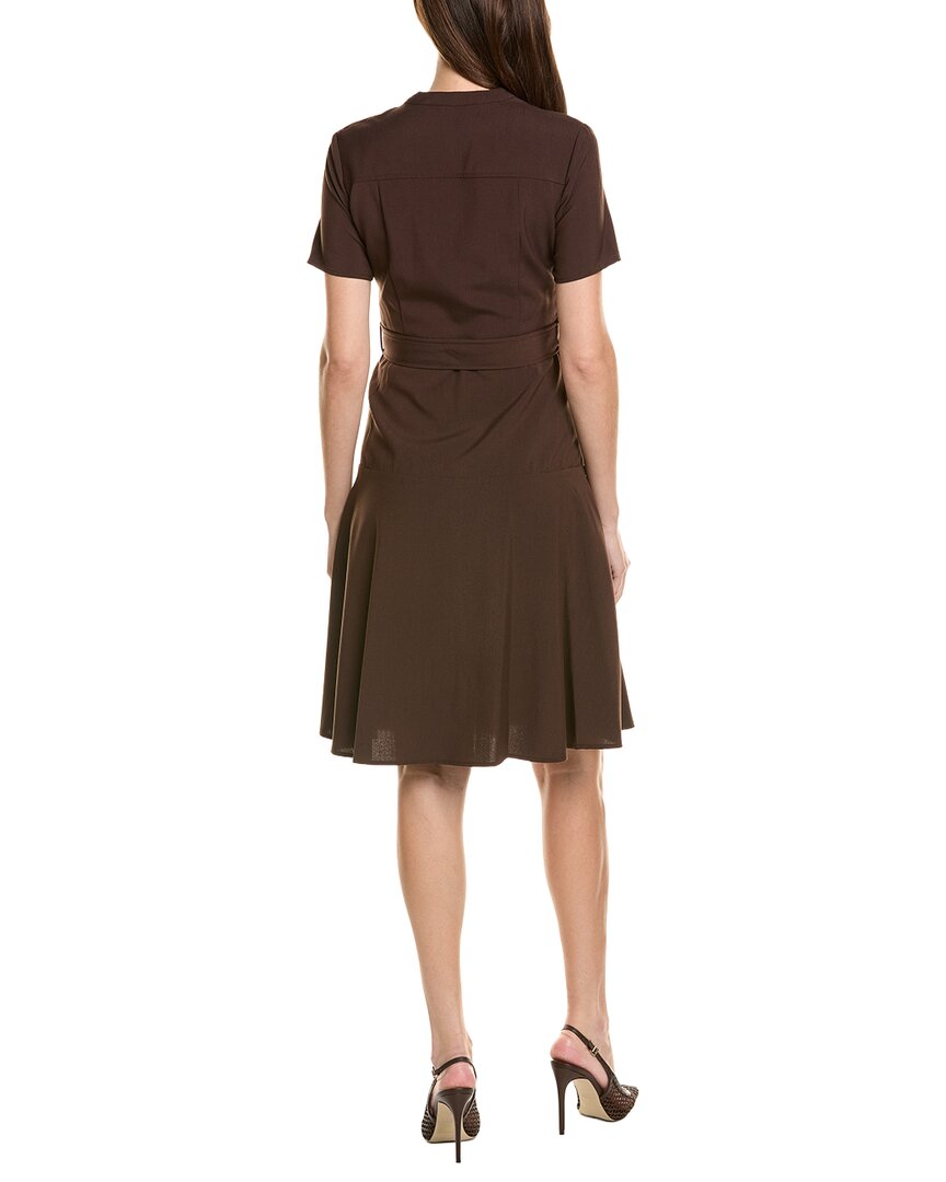 Sharagano Short Sleeve Shirtdress
