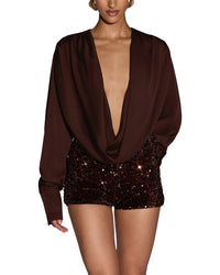 Amina Glam 2Pc Top & Short Set