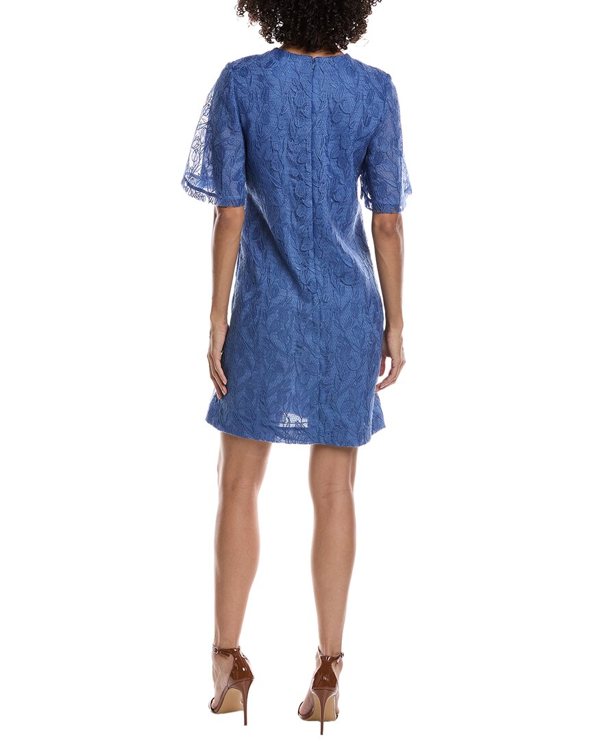 Lela Rose Rachel Tulip Lace Tunic Dress, Blue / 14