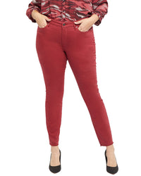 Nydj Plus Ami Boysenberry Skinny Leg Jean
