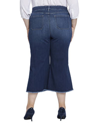 Nydj Plus Major Fanciful Wide Leg Jean