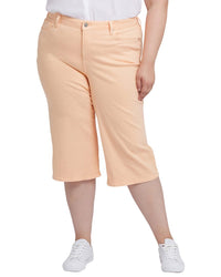 Nydj Plus Pedal Melon Crop Jean