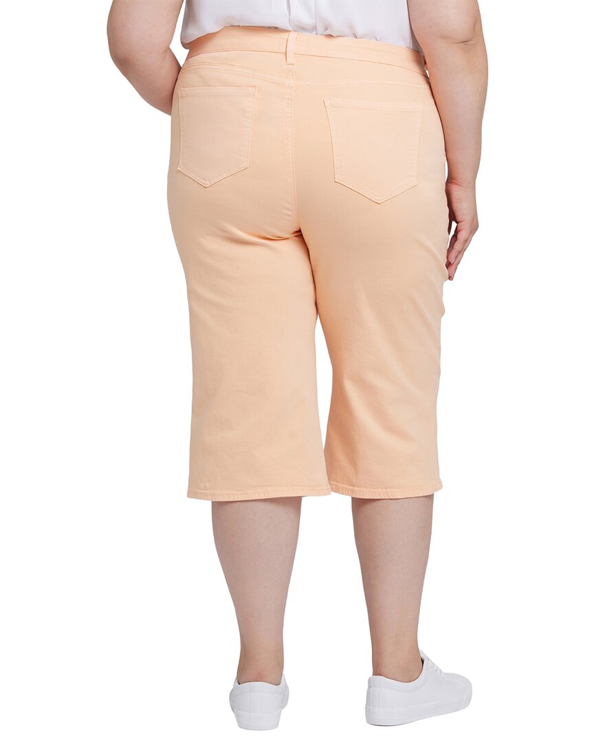 Nydj Plus Pedal Melon Crop Jean