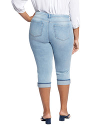 Nydj Plus Marilyn Afterglow Crop Jean
