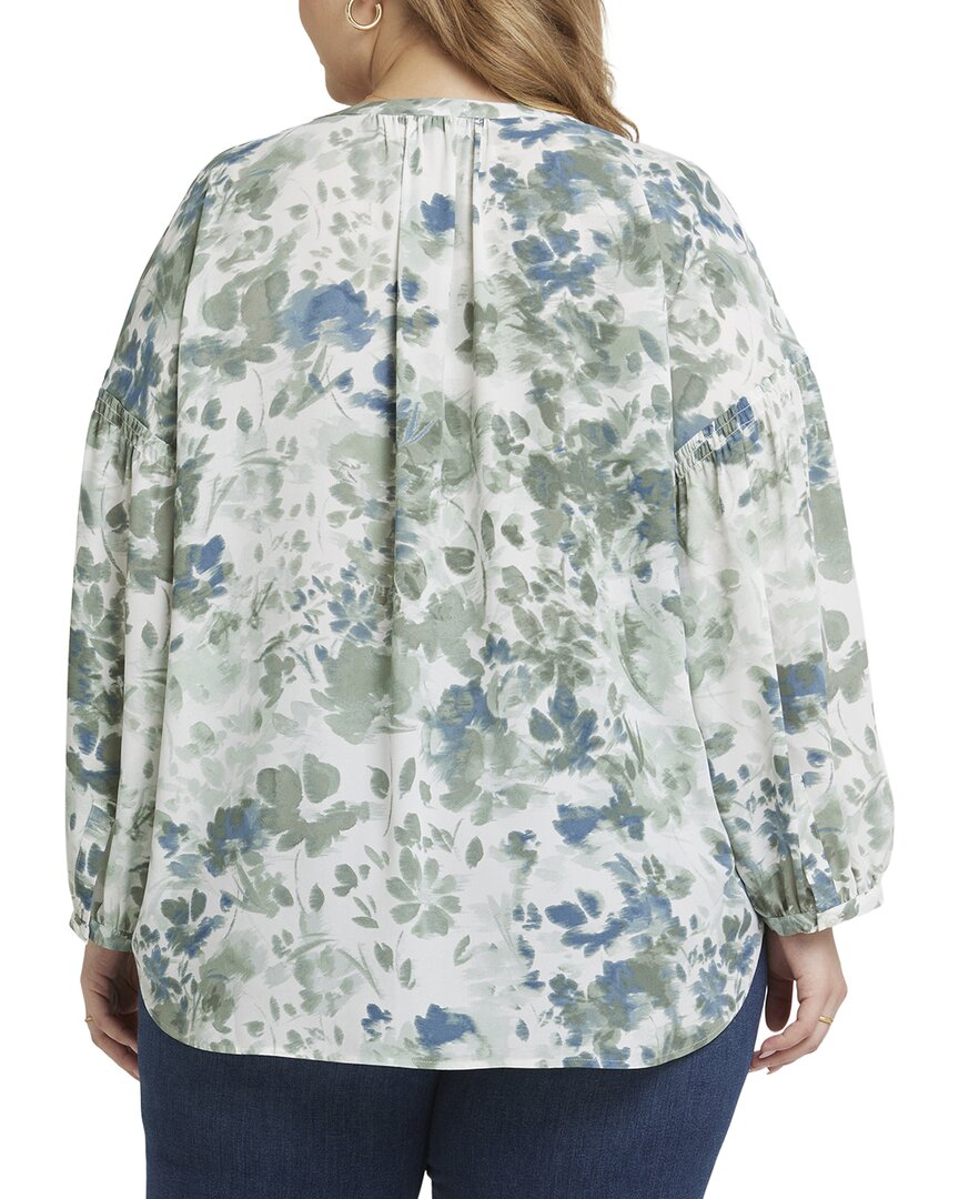 Nydj Plus Paulina Peasant Top