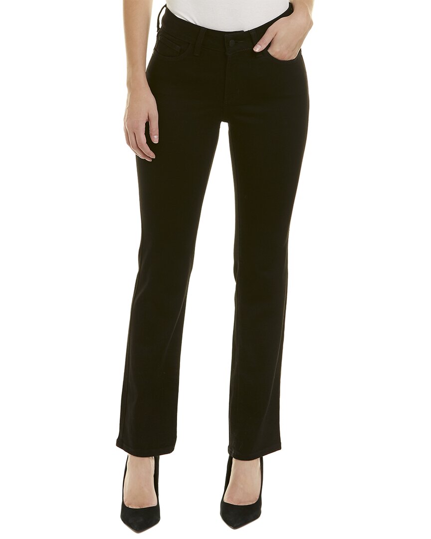 Nydj Marilyn Black Straight Leg Jean