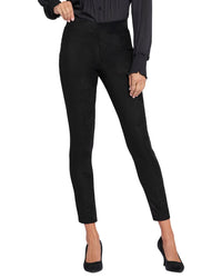 Nydj Suede Black Legging Jean