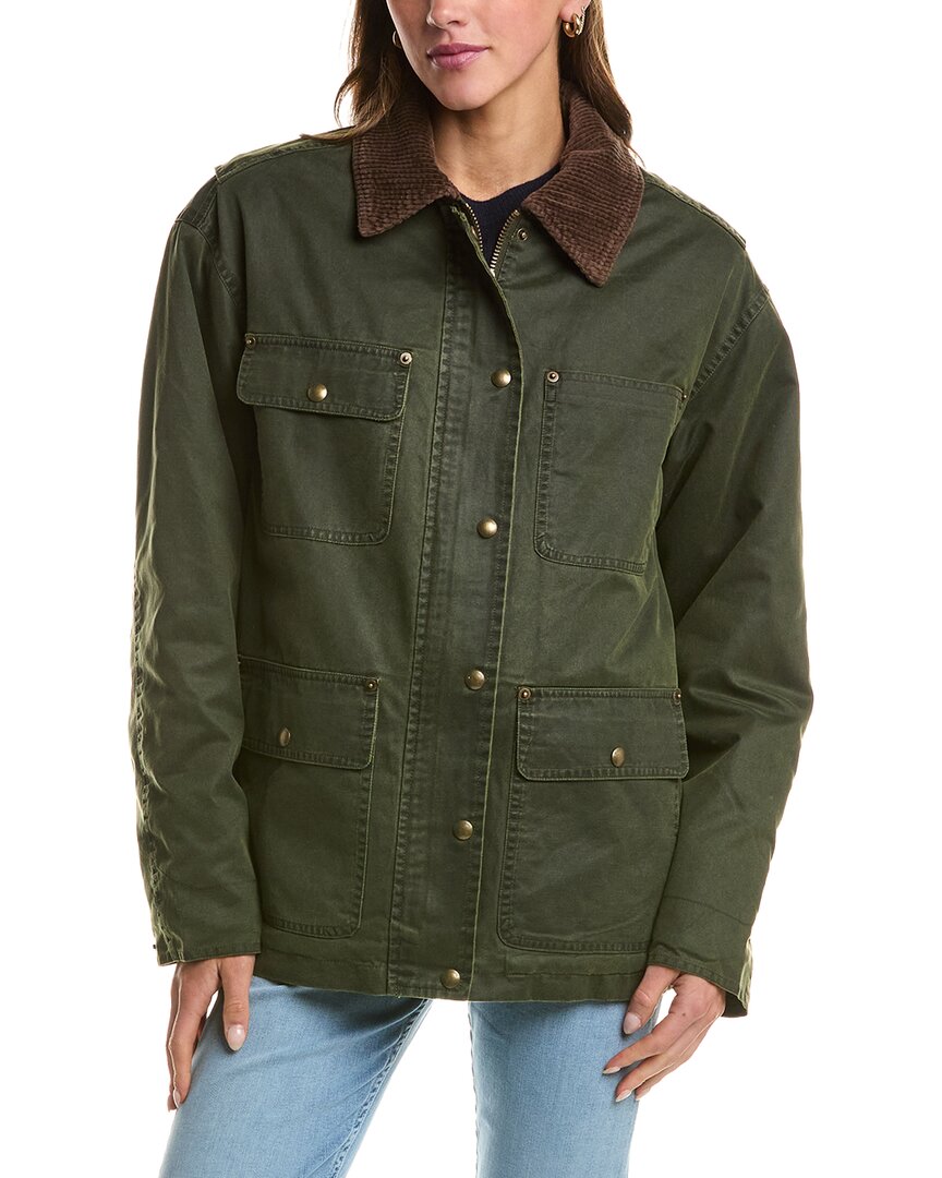 Blank Nyc Waxed Barn Jacket Catching A Break