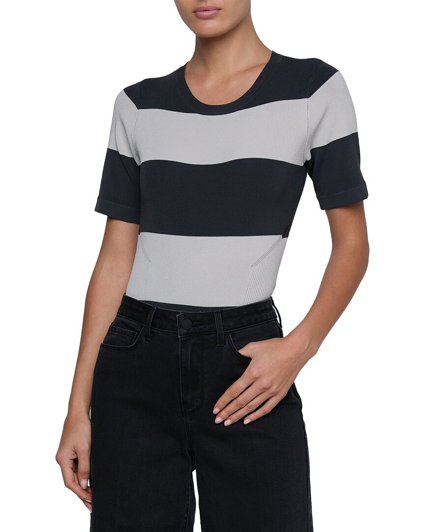 L’Agence Rosemond Crew Neck Bodysuit