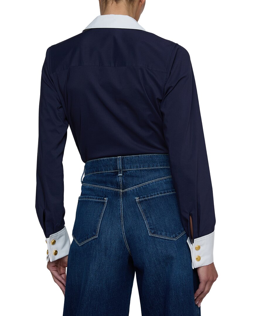L’Agence Leslie French Cuff Bodysuit