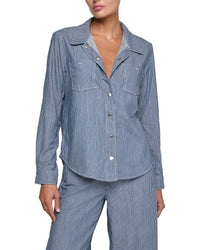 L’Agence Isla Denim Shirt
