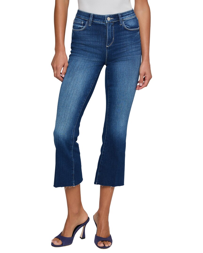 L’Agence Kendra High-Rise Crop Flare Jean