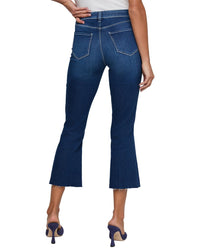 L’Agence Kendra High-Rise Crop Flare Jean