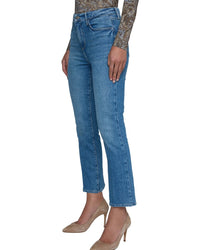L’Agence Mira Ultra High-Rise Crop Micro Bootcut Jean
