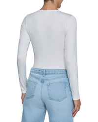L’Agence Cassandra Ruched Bodysuit