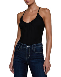 L’Agence Naseem Ruched Bodysuit