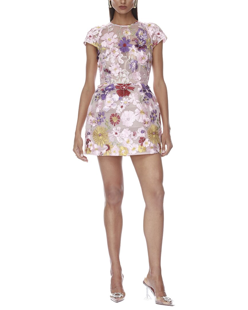 Bronx And Banco Jasmine Cap Sleeve Mini Dress
