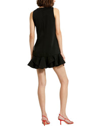 Mac Duggal Crepe Sleeveless Mini Dress