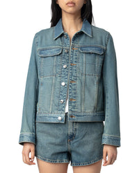 Zadig & Voltaire Kioky Denim Jacket