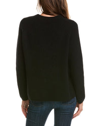 THE CASHMERE PROJECT The Cashmere Project Shaker Crewneck Cashmere Sweater
