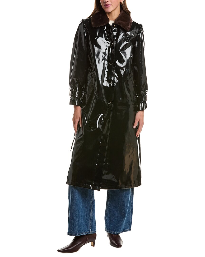 Jane Post Long Raincoat