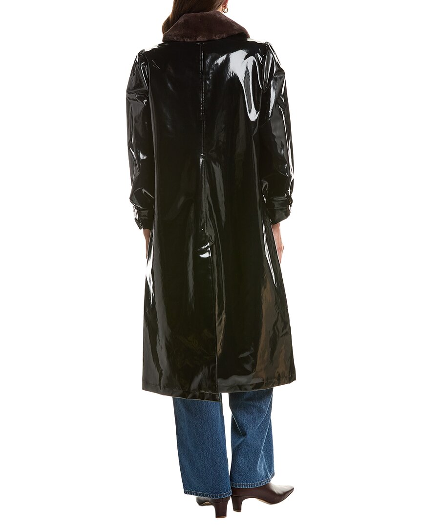 Jane Post Long Raincoat