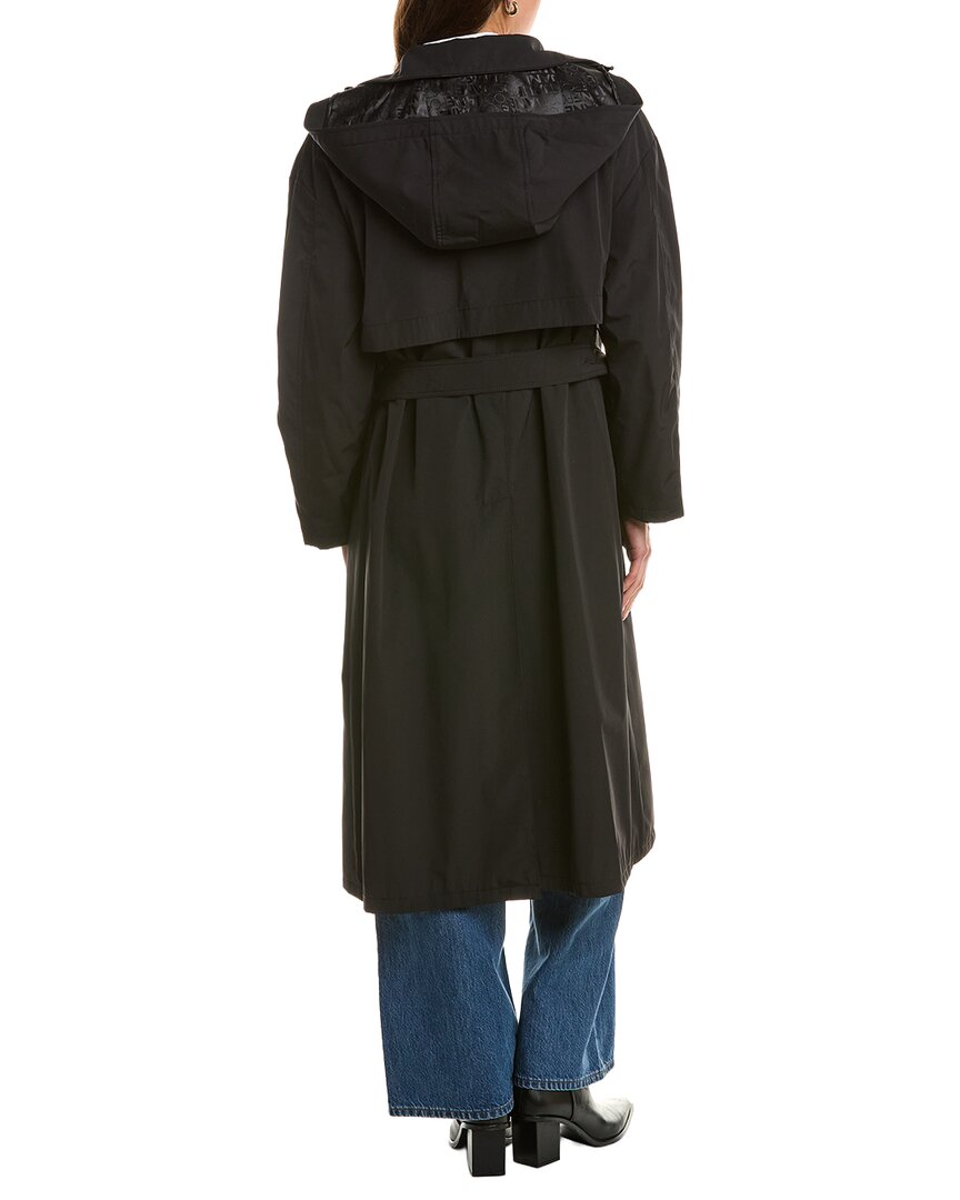 Jane Post Asymmetrical Trench Coat